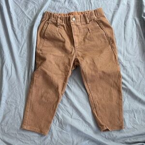 Rylee + Cru Brown Kids Casual Trousers size 2-3 yr.